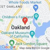 View Map of 1624 Franklin Street,Oakland,CA,94612